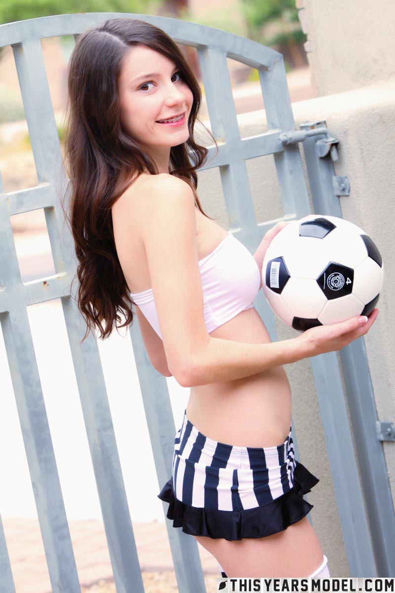 Rilee Marks Busty Soccer Babe