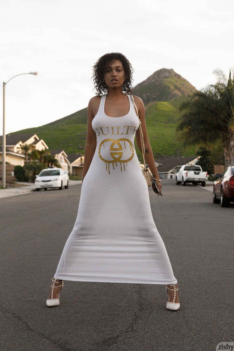 Noelle Monique White Dress