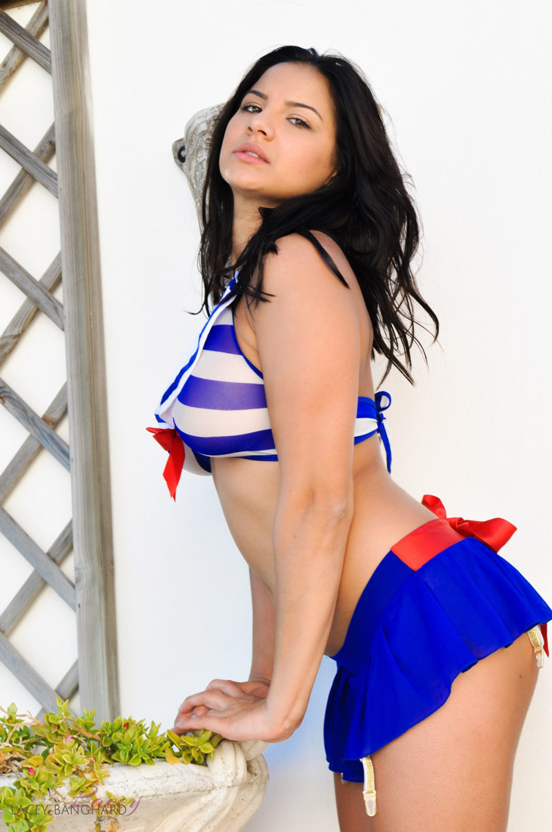 Lacey Banghard Sexy Sailor Outfit