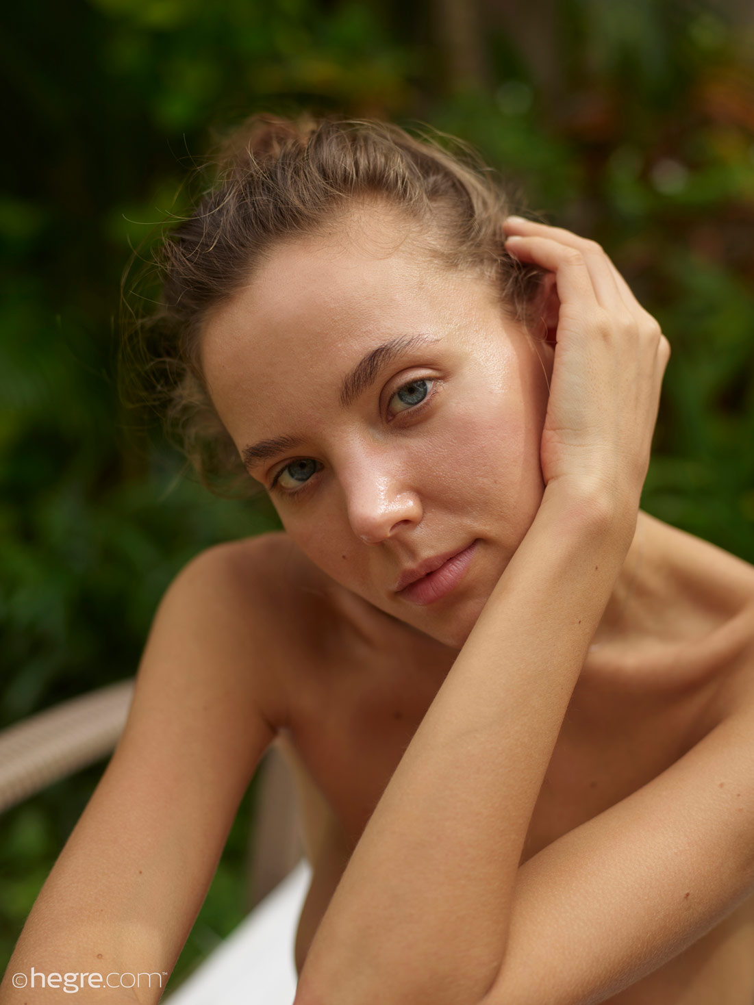 Katya Clover Naked Sunbathing