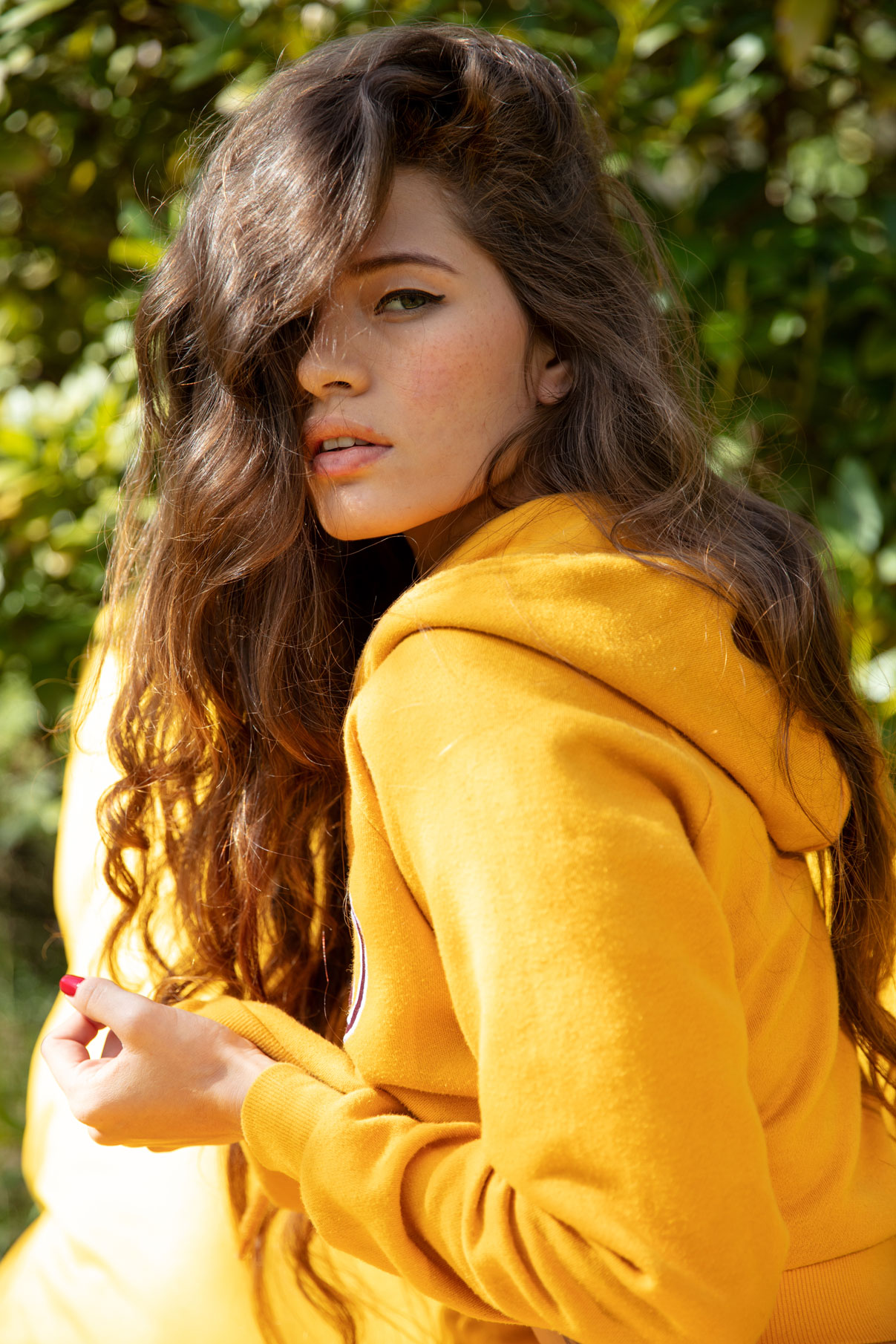 Irene Rouse in Yellow