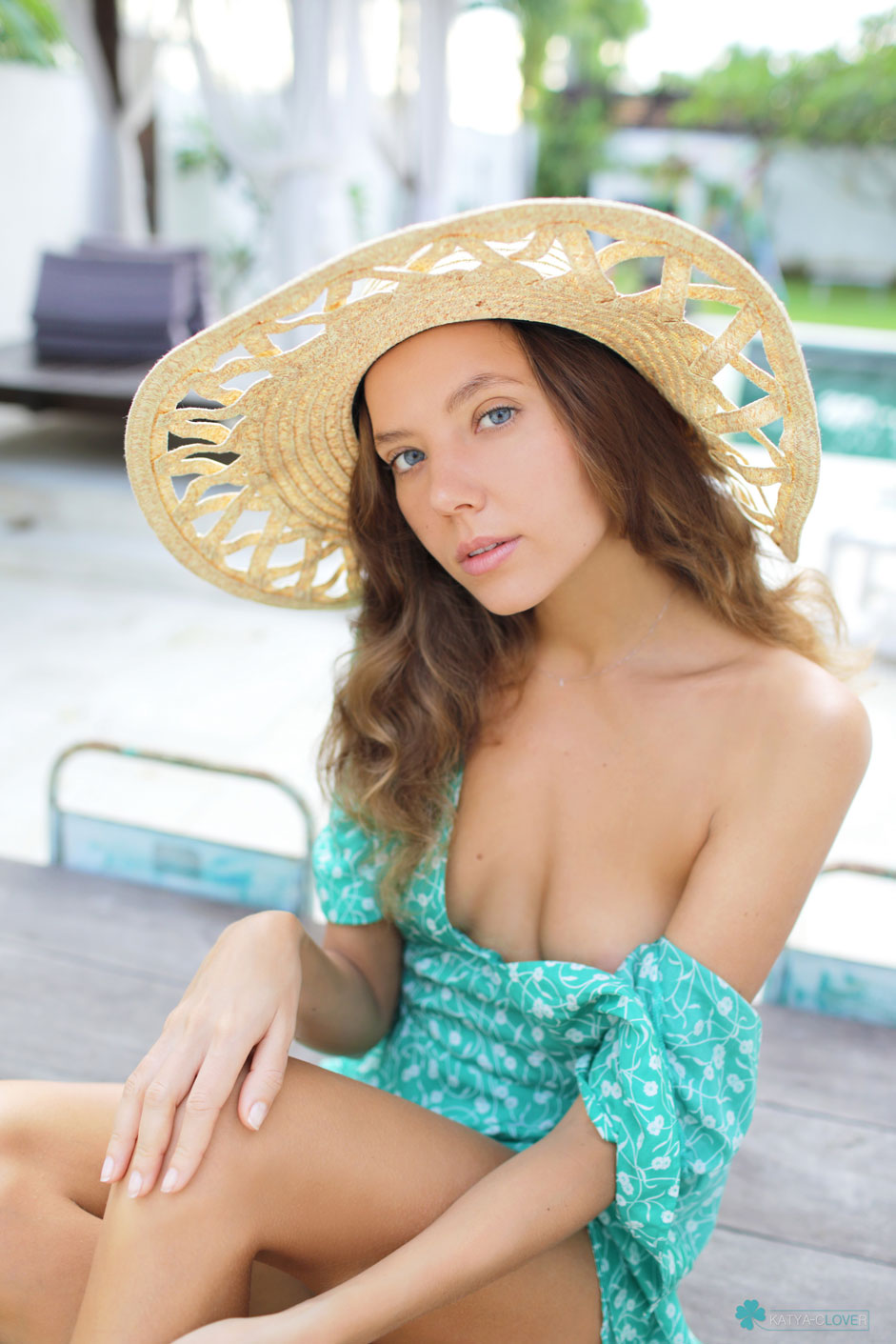Katya Clover Summer Hat