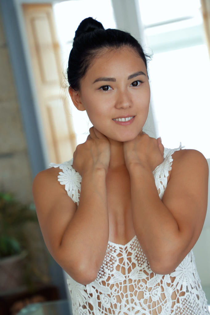 Exotic Kimiko in Lace
