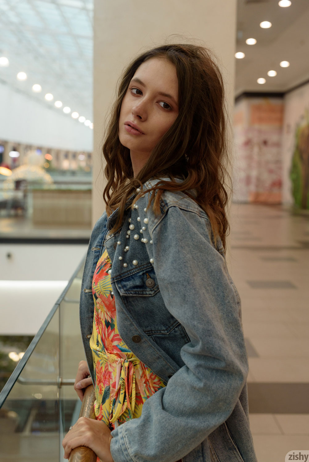 Disha Yudina in the Mall