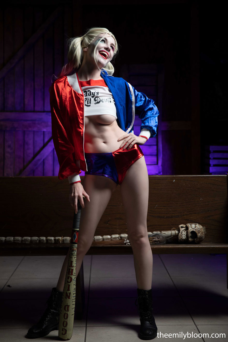 Emily Bloom as Harley Quinn