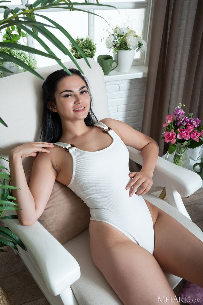 Mileva Sexy in White