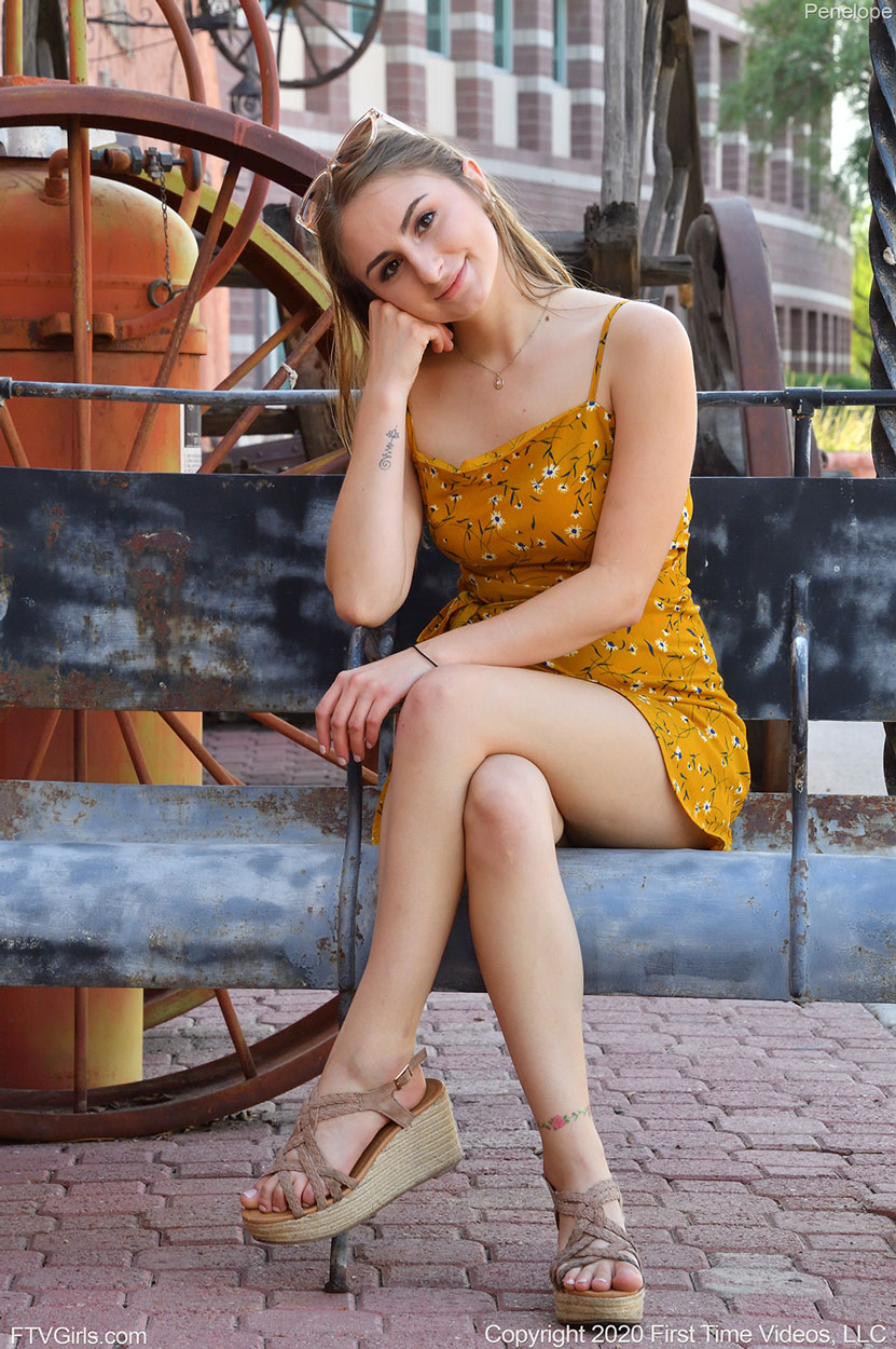 Penelope Kay Yellow Dress