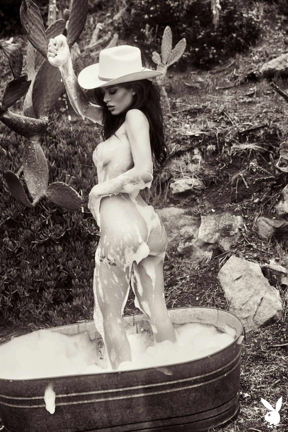 Lana Rhoades Wet Cowgirl