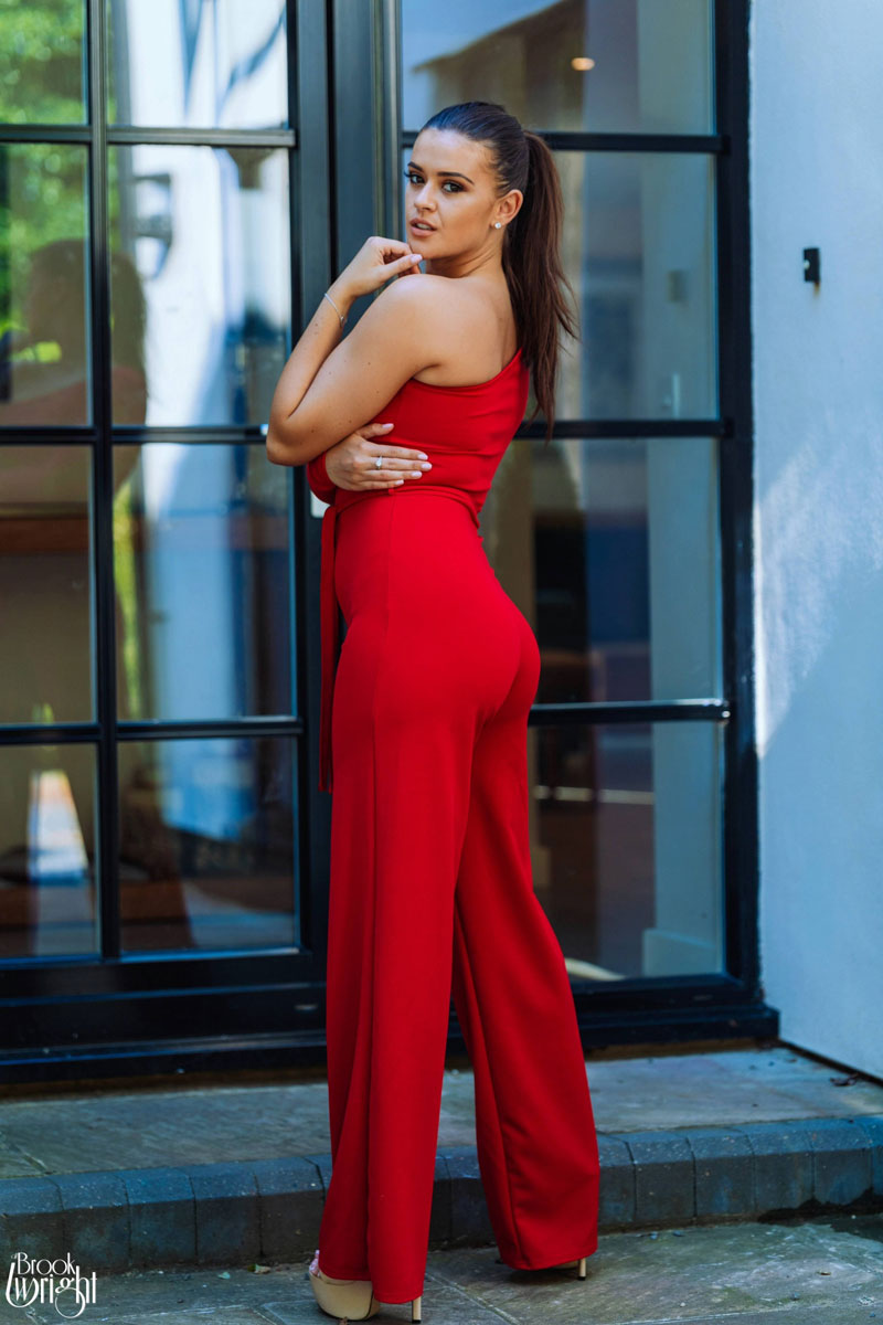 Brook Wright Sexy in Red