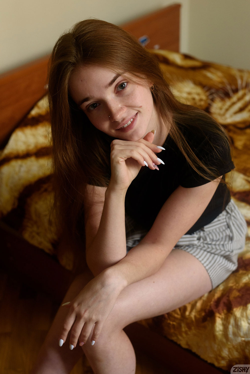 Olga Cee Petite Redhead