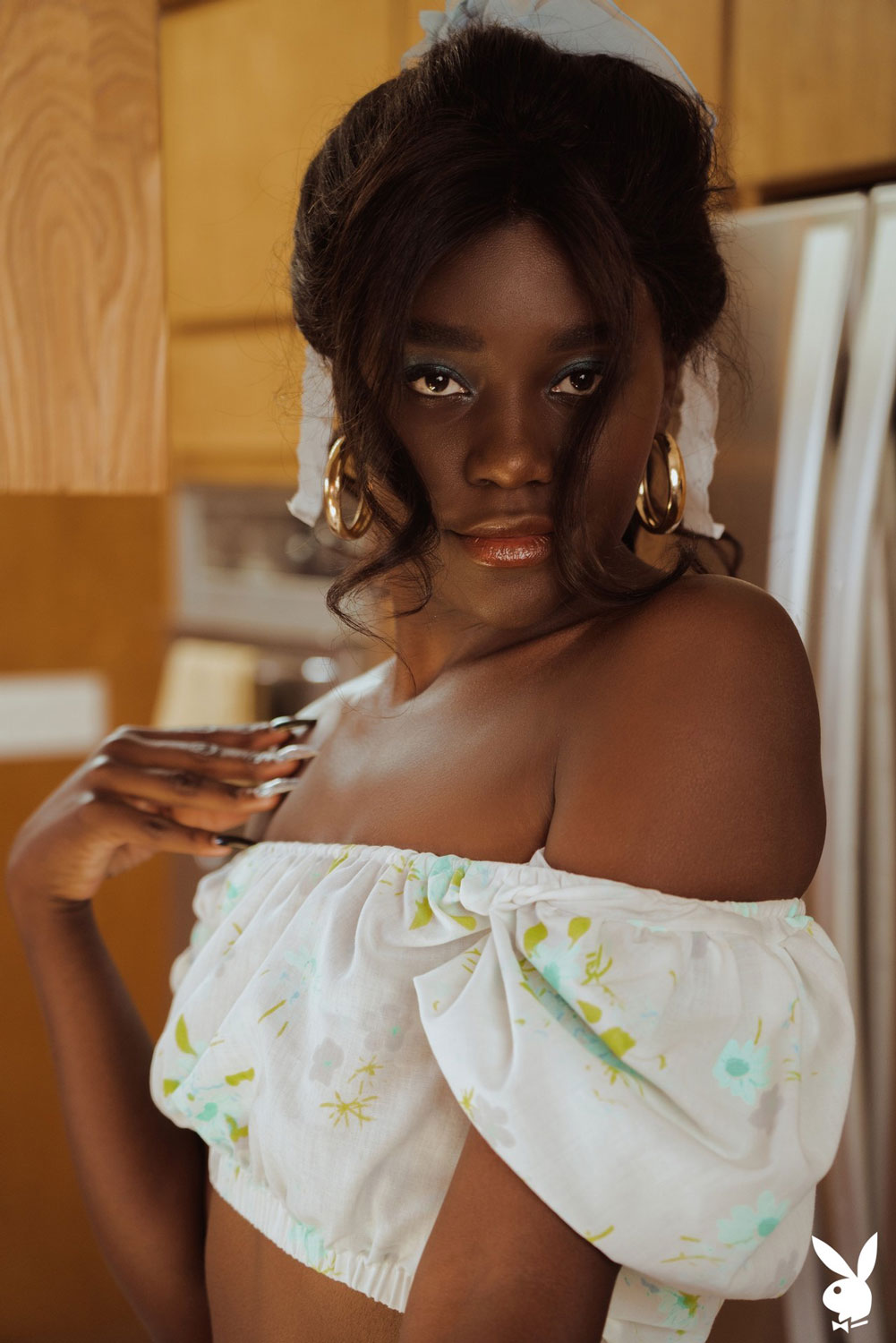 Victoria Antoinette Nude Ebony Model