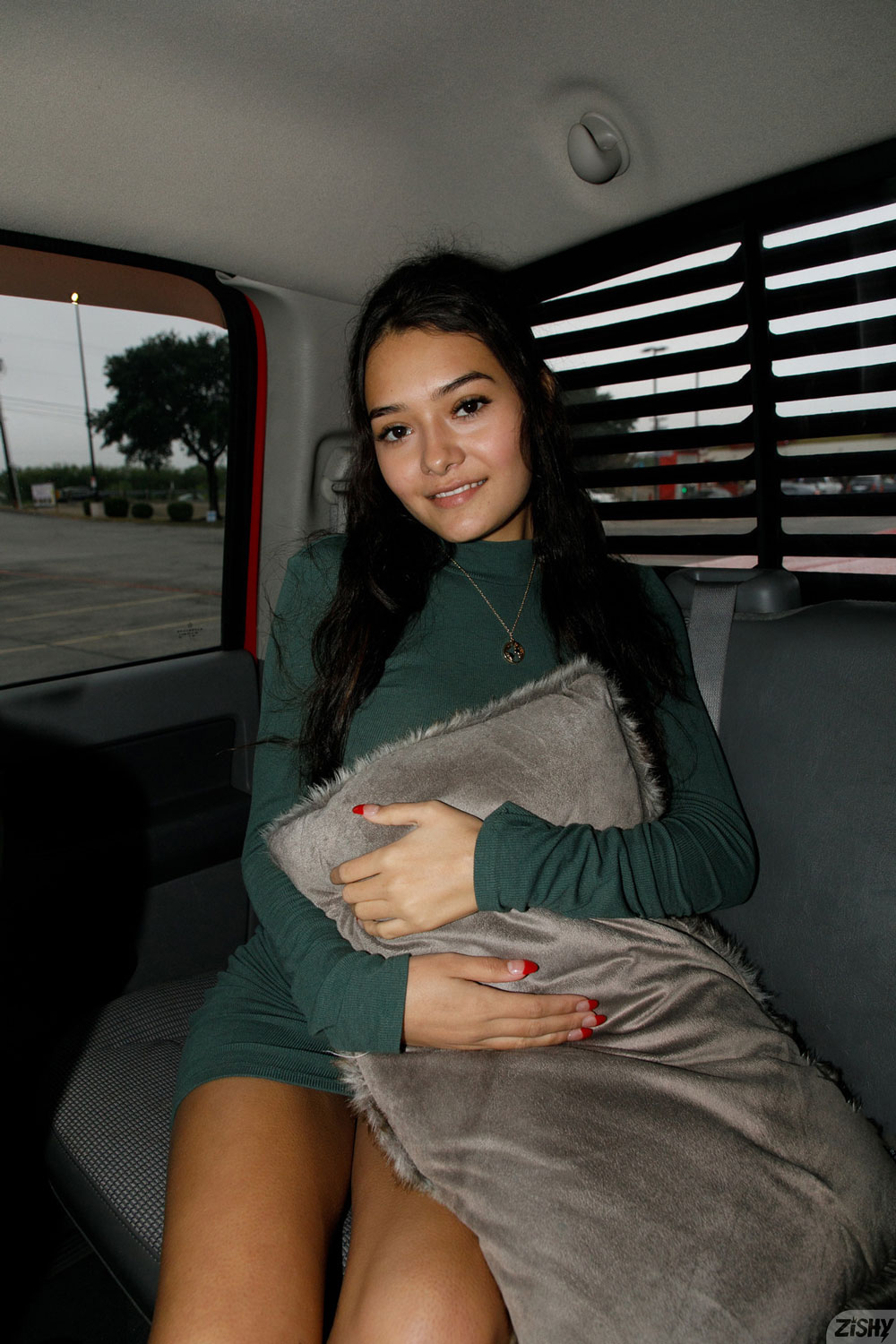 Soledad Lomas in the Backseat