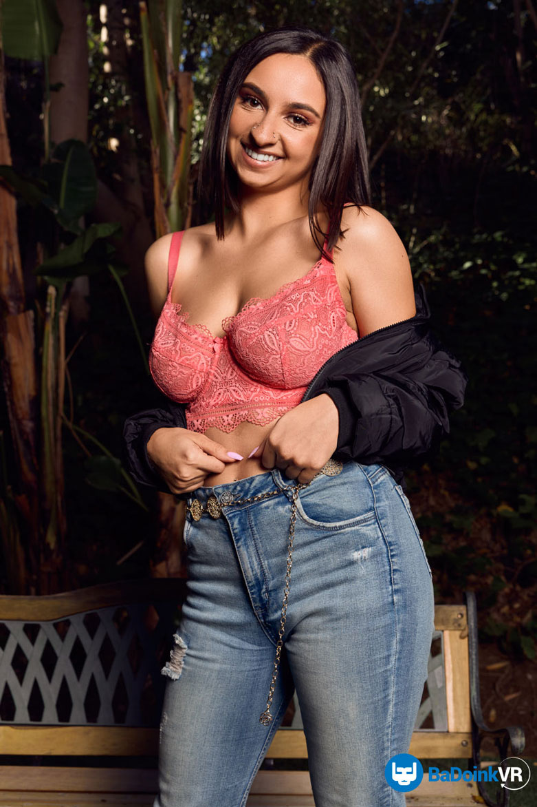 Hailey Rose in Jeans